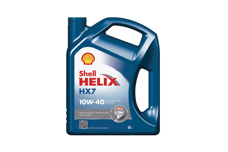 SHELL Huile moteur 10W-40, 5I