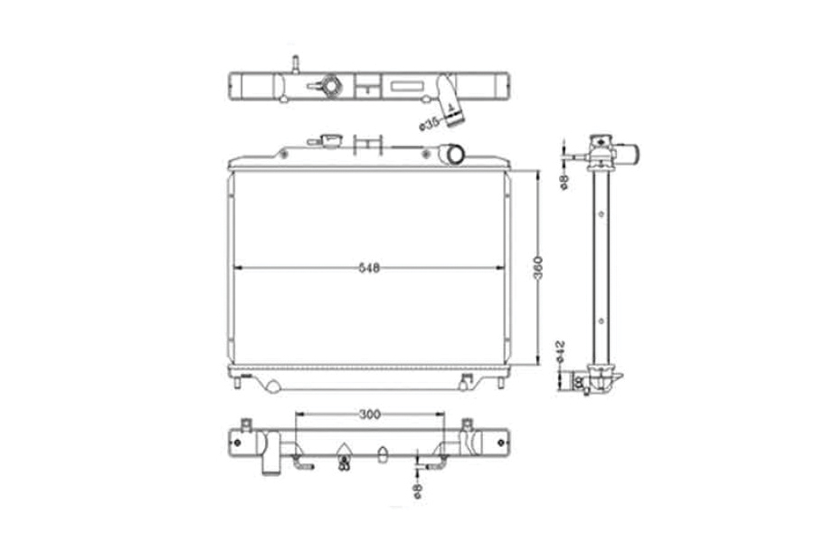 RADIATEUR De chauKINGA : KJ-15204